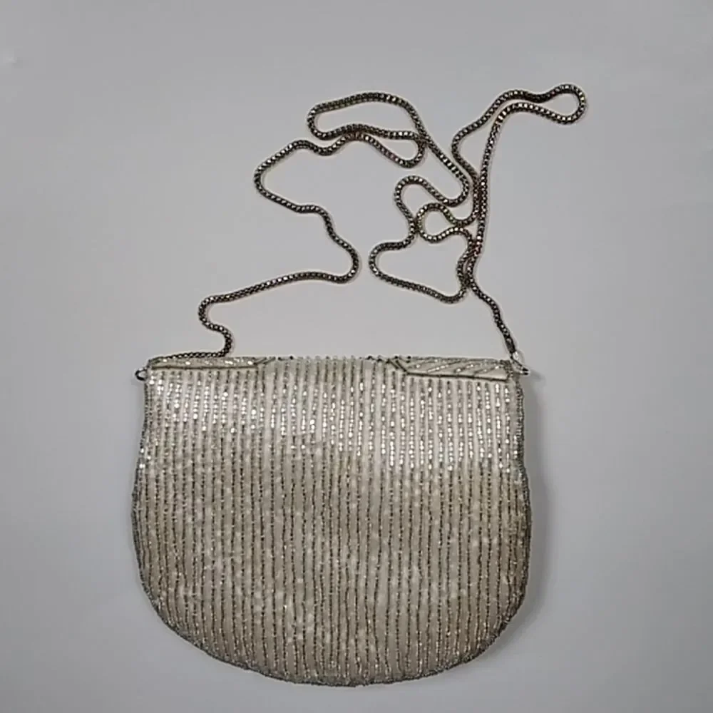 Vintage Melissa Sclusively For Fashion Bag Imports TM Mini Women Sequins Purse